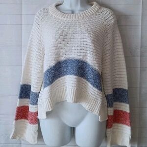 ZADIG & VOLTAIRE Cotton Blend Oversized Bae Pullover Sweater